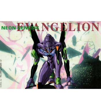 NEON GENESIS EVANGELION POSTCARD EVA 01