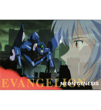 NEON GENESIS EVANGELION POSTCARD - REI 3