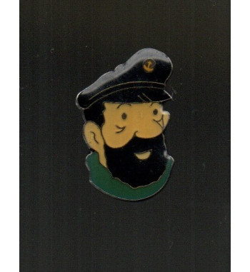 TINTIN METAL PIN - CAPTAIN HADDOCK