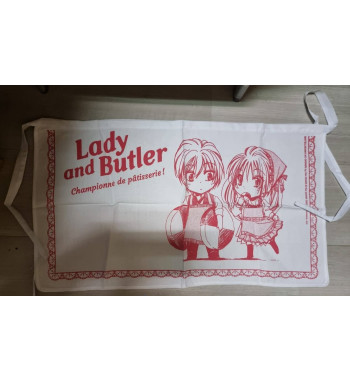 LADY AND BUTLER APRON