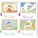 4 INDEX CARDS CHIBI MARUKO CHAN 0490