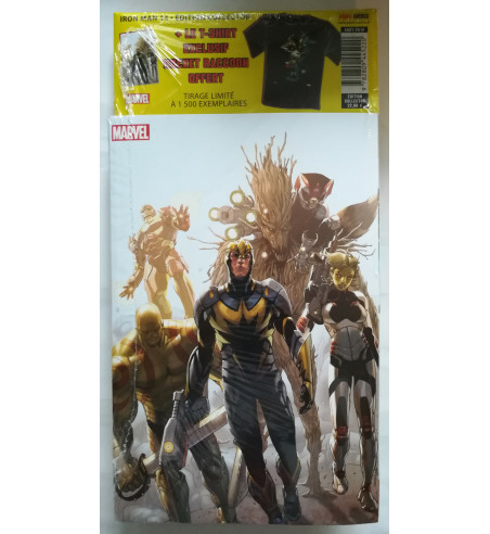 IRON MAN V4 14 VARIANTE + T-SHIRT L