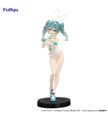BICUTE BUNNIES FIGURE - HATSUNE MIKU By RURUDO WHITE Ver.
