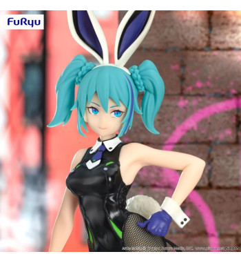 BICUTE BUNNIES FIGURE - HATSUNE MIKU STREET VIOLET COLOR Ver.