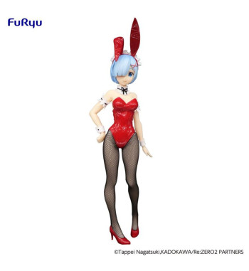 BICUTE BUNNIES FIGURE - RE:ZERO STRATING LIFE IN ANOTHER WORLD - REM RED Ver.