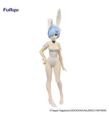 BICUTE BUNNIES FIGURE - RE:ZERO STRATING LIFE IN ANOTHER WORLD - REM WHITE PEARL Ver.