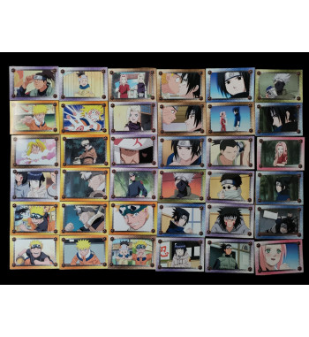 NARUTO BROMIDE CARDS COMPLETE SET