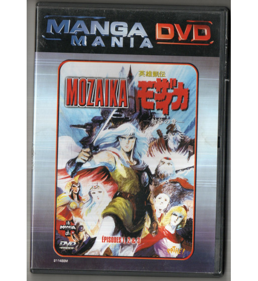 MANGA MANIA : MOZAIKA DVD MANGA MANIA : MOZAIKA DVD