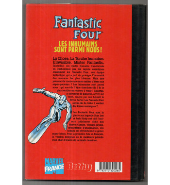 FANTASTIC FOUR - LES INHUMAINS SONT PARMI NOUS