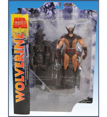 MARVEL SELECT FIGURES - WOLVERINE BROWN