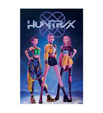 POSTER KPOP DEMON HUNTER - HOW IT'S DONE