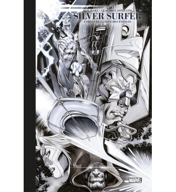 SILVER SURFER - DANGEROUS ARTIFACTS B&W