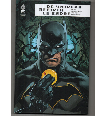 DC UNIVERS REBIRTH - LE BADGE