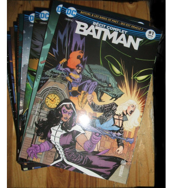 RECIT COMPLET BATMAN 1 à 12 SERIE COMPLETE
