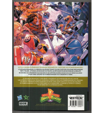 MIGHTY MORPHIN POWER RANGERS INTEGRALE 4 - SHATTERED GRID