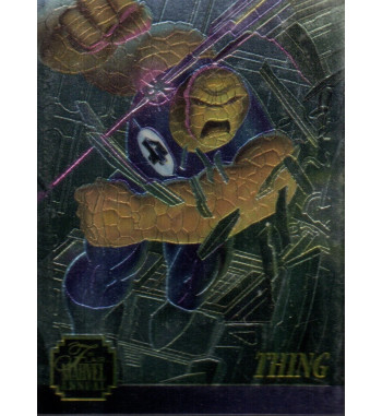 MARVEL ANNUAL FLAIR '95 CHROMIUM 4