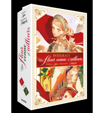 COFFRET UNE FLEUR VENUE D'AILLEURS 1 + LIGHT NOVEL