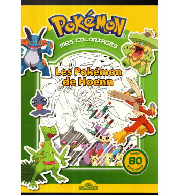 POKEMON MES COLORIAGES - LES POKEMON DE HOENN